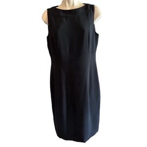 Pendleton NWT Black Sheath Midi Dress Sleeveless for Cocktail